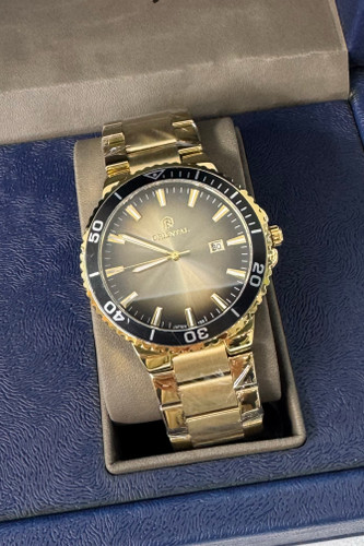 ساعت مردانه طلایی