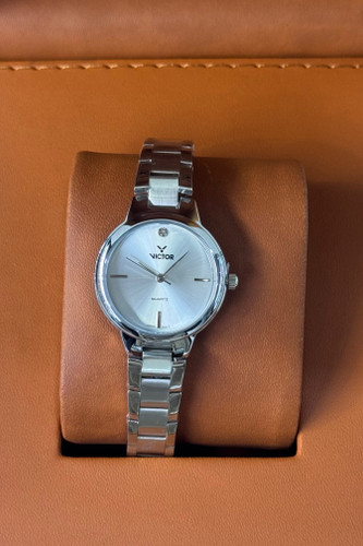 ساعت زنانه بند فلزی