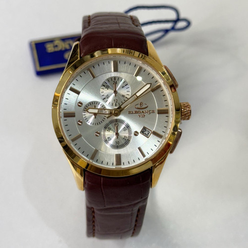 ساعت زنونه بند چرمی