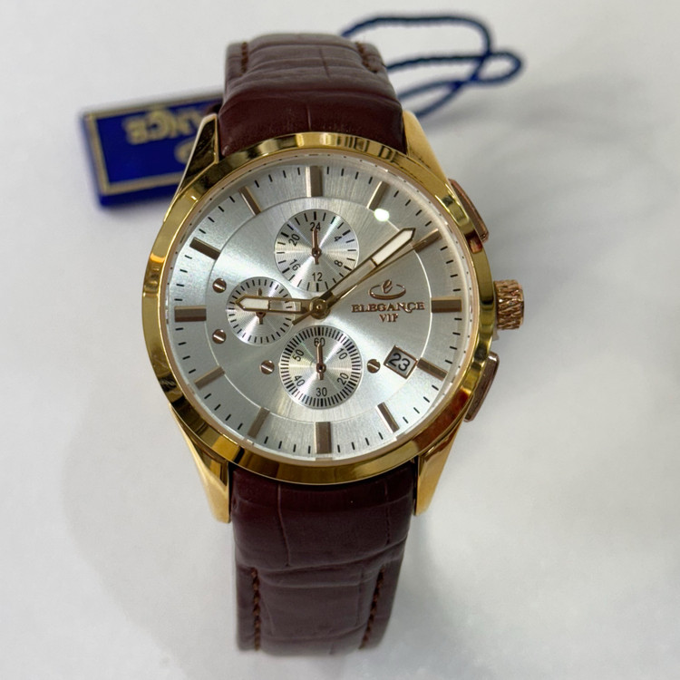 ساعت زنونه بند چرمی