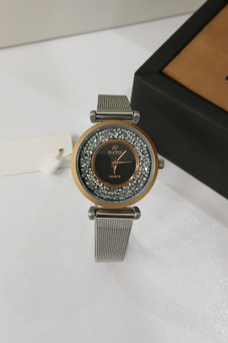 ساعت مچی زنونه نقره ای