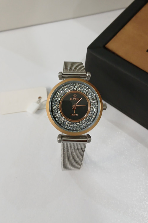 ساعت مچی زنونه نقره ای