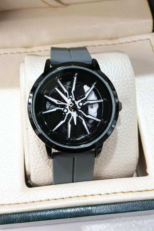 ساعت رینگی طوسی