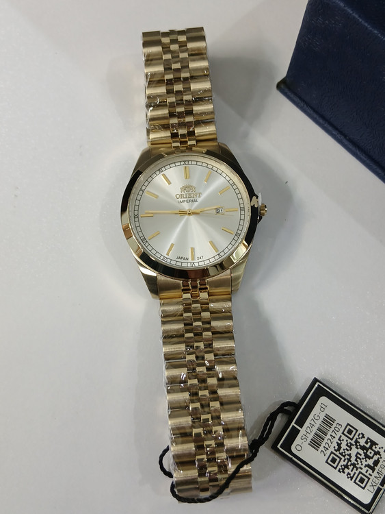 ساعت طلایی ضدزنگ