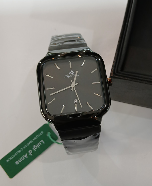 ساعت مشکی مردانه