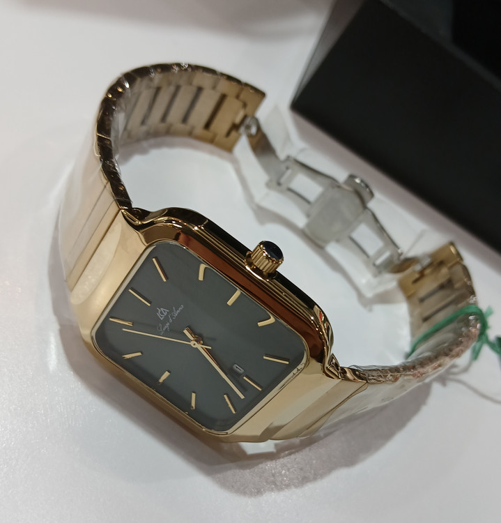 ساعت چهارگوش مردانه