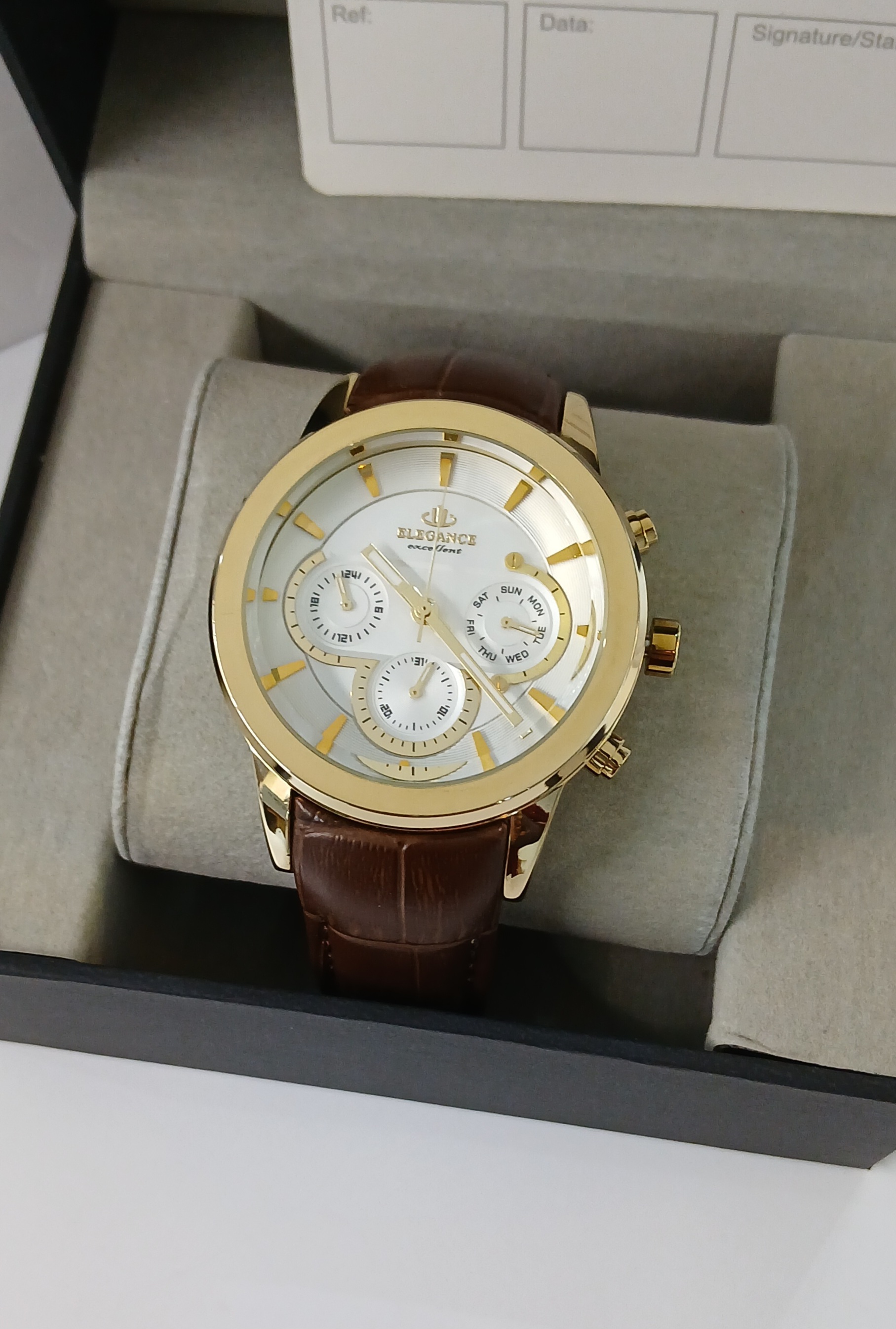 ساعت مچی چرمی