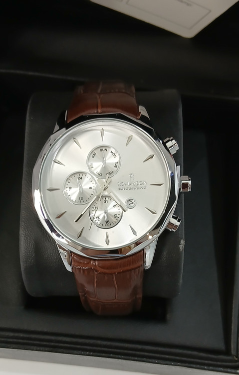 ساعت بند چرمی