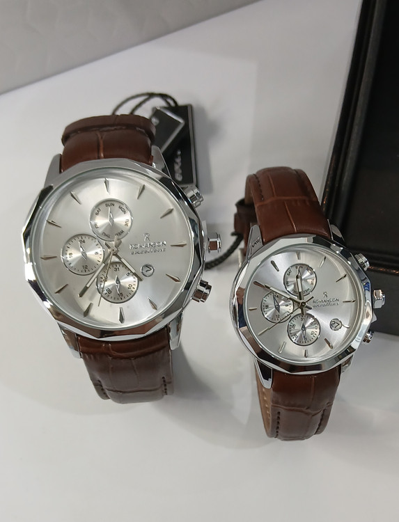 ساعت ست چرمی